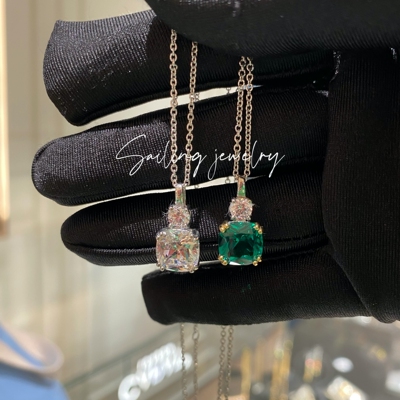 香港英国克拉主石厘米项链