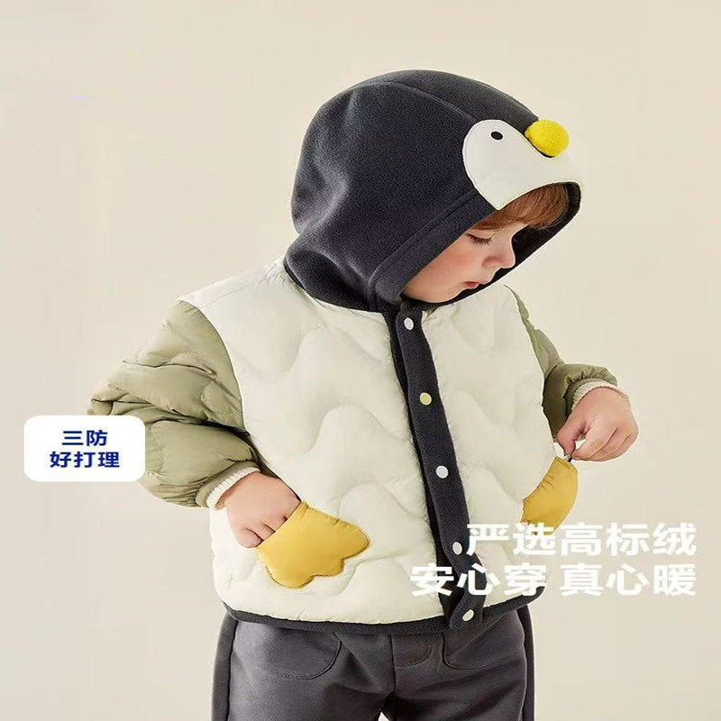 男女童轻薄羽绒服宝宝保暖外套