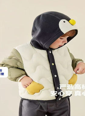 男女童轻薄羽绒服宝宝保暖外套