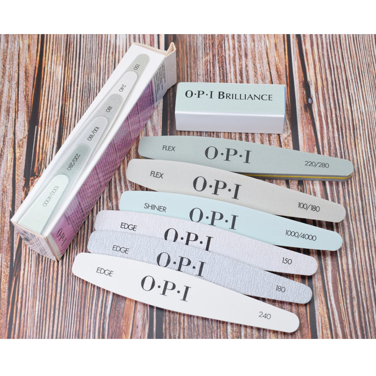 美国opi美甲磨指甲海绵抛光条