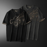 2024新款春季针织短袖T恤男士短袖毛衣烫钻半袖针织衫男1091-P75，男装针织衫/毛衣，钱塘702