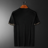 2024新款春季针织短袖T恤男士短袖毛衣烫钻半袖针织衫男1091-P75，男装针织衫/毛衣，钱塘702