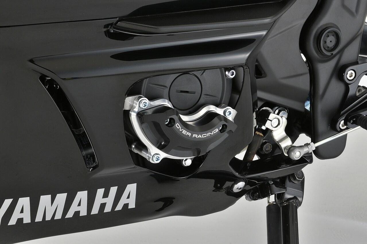 日本 over racing 适用yamaha雅马哈 yzf r3 左侧发动机防摔护盖
