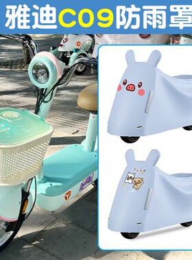 适用雅迪c09-g防雨罩电瓶车遮雨罩小型电动车衣罩防水防晒防尘罩