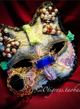 古董镀真金蓝宝石天然玛瑙手镯