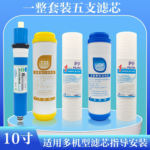 先科净水器滤芯10寸五级过滤芯