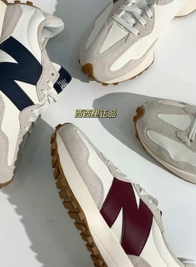 New BalanceNB327系列正品低帮运动休闲鞋女款红色蓝色WS327KA/KB