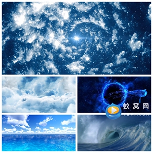 国风奋斗励志 中国舞 演出LED大屏背景视频素材 踏浪逐光 S5830