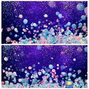 S1779 告白气球 歌曲MV 配乐成品 晚会LED节目 背景视频素材制作