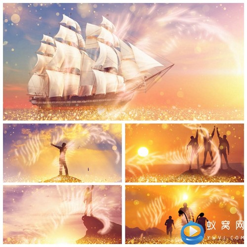 S1770 爱拼才会赢 (伴奏) 歌曲MV 配乐成品 景视频素材制作
