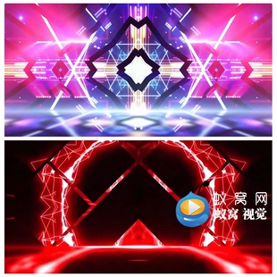 拉丁恰恰舞蹈 S5410 街舞 动感炫酷 LED背景视频素材 朝天门