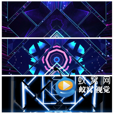 S6310《电话情缘》米娜动感炫酷街舞恰恰晚会LED大屏背景视频素材