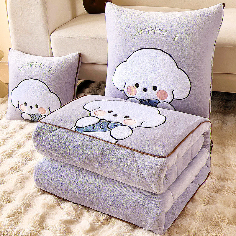 办公室午睡抱枕被子两用沙发毯子空调被夏凉被车载车用靠垫二合一,居家布艺,抱枕被,淘宝优惠券,粉丝福利购,淘宝优惠卷