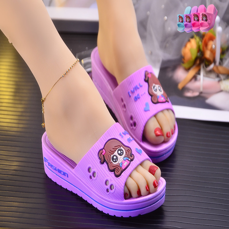 2020 new pattern sandals  The thickness of the bottom lovely Home Furnishing Home Furnishing indoor With slope soft sole non-slip Shower Room slipperin the Women's Shoes, Slippers  category - from Buy2taobao.com to provide professional Taobao agent buy service
