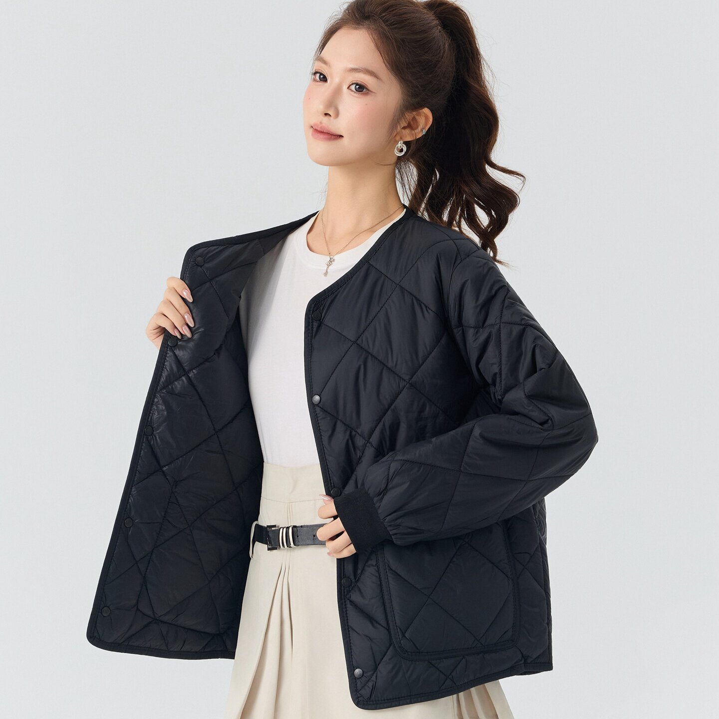 秋冬新款羽绒棉服内胆女轻薄