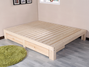 床架1.5实木床榻榻米床日式 松木双人单人纯实木可定制