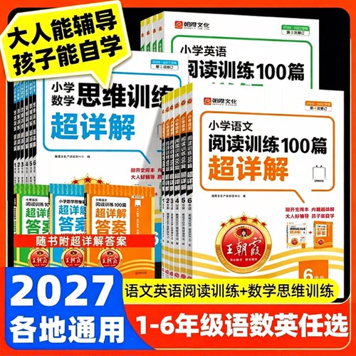 2027版王朝霞语文阅读训练100篇