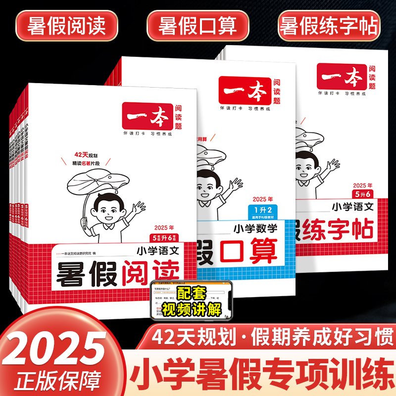2025新版一本暑假专项训练作业