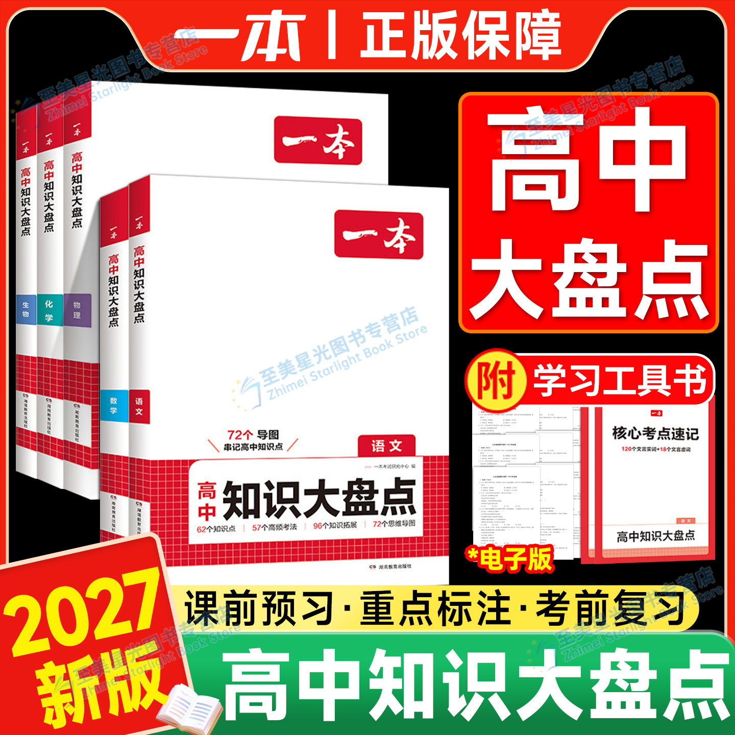 新版速发！高中知识大盘点全套图片