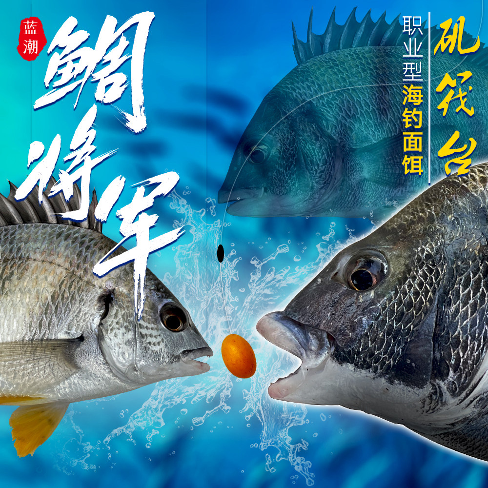 海钓面饵矶筏船黄翅黄脚立黑鲷腊鱼饵料泥猛乌头南极虾青虫鲷将军