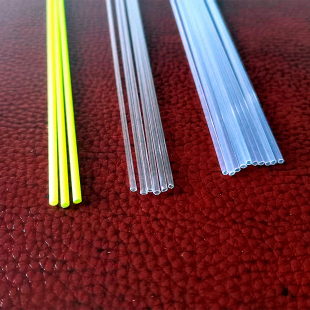 漂尾DIY加粗空心鱼漂软尾 自制增粗尾配件浮漂材料飞蝇路亚管 改装