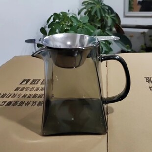 小青柑专用茶具泡茶器玻璃公道杯分茶器茶漏功夫套装 加厚一体茶海