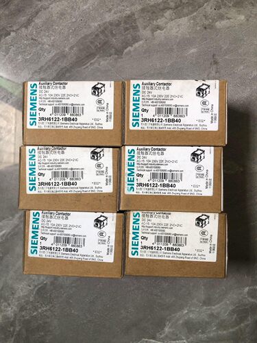 原装正品 西门子直流接触器3RH6122-1BB40 DC2