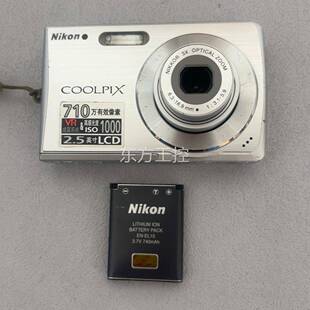 摄 色如图实物拍 议价尼康S200码 数相机成
