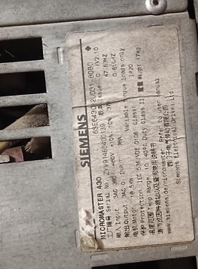 西门子micromaster440，430，变频器