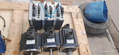 施耐德伺服电机+驱动器，LXM23AU10M3X和BCH13