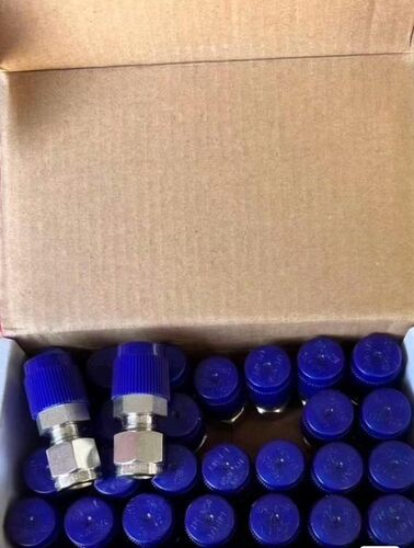 派克卡套接头，1/4npt转1/4卡套，数量4个