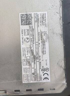 议价价，议价价议S72401-NA科尔摩根议伺服控制器拆，机包好