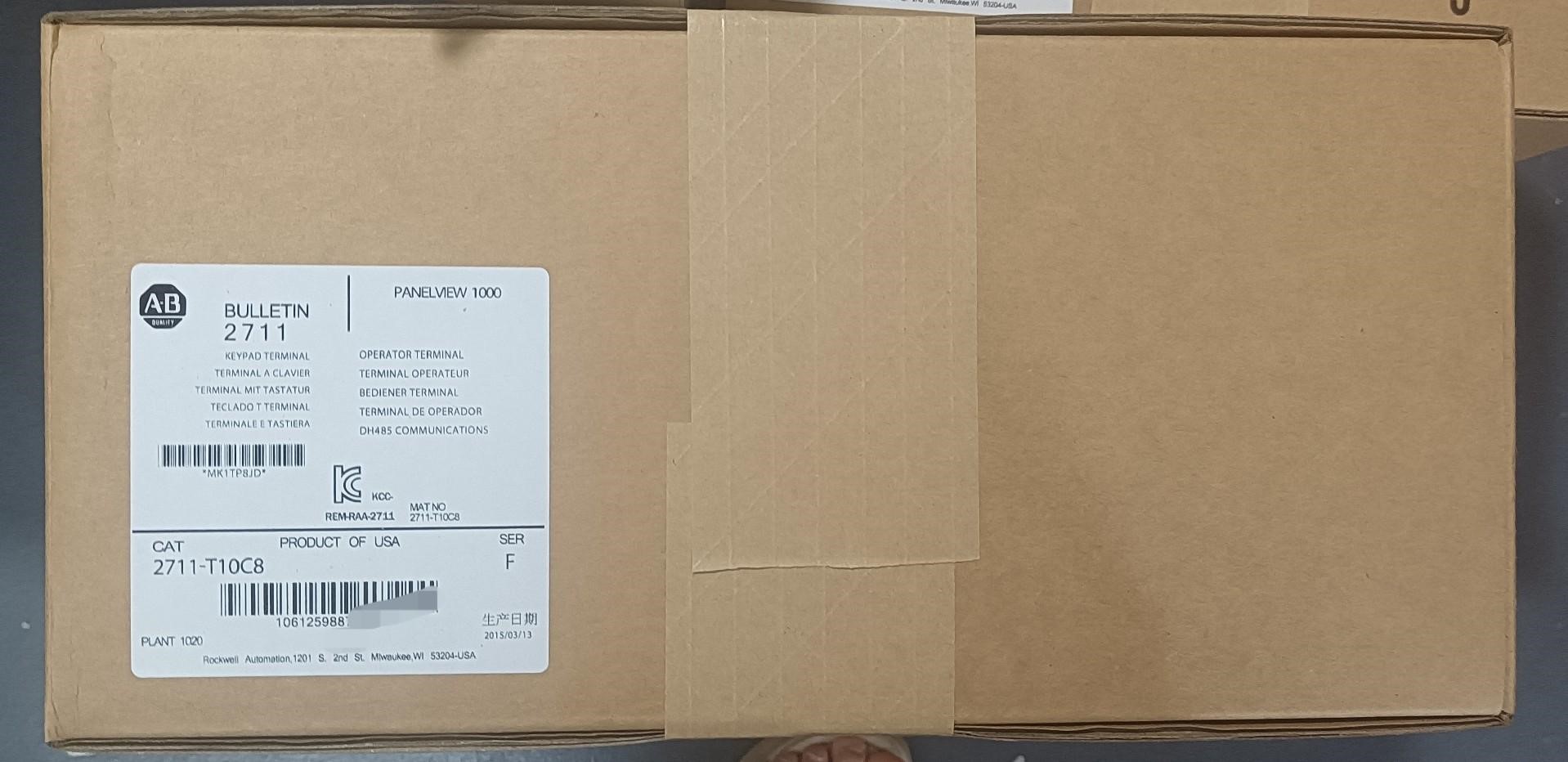 .AB罗克韦尔2711-T10C8全新现货