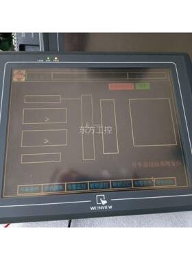 议价威纶通摸屏 MT8104T触有一个正，实还物图，测试常，用的