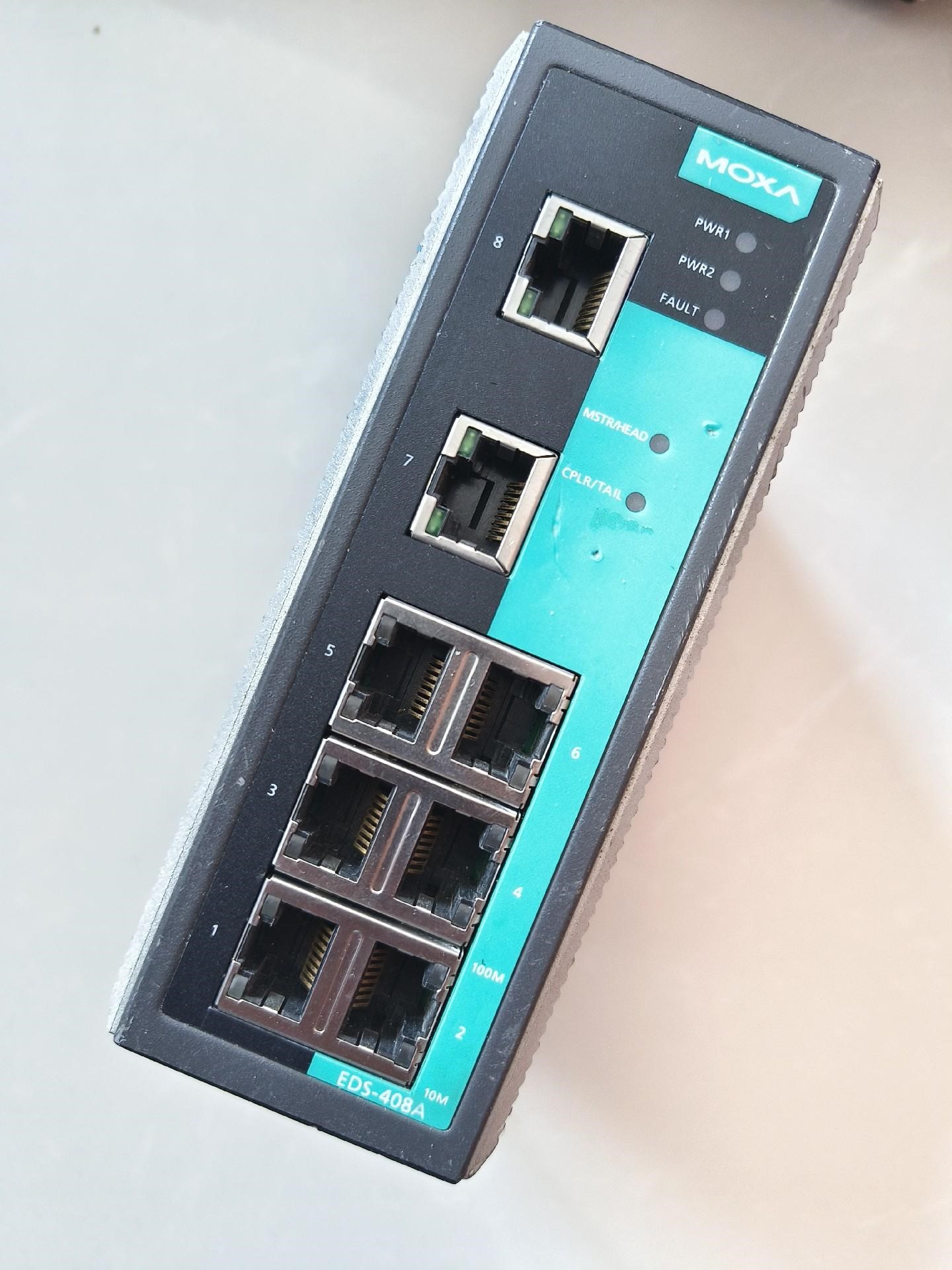 MOXA EDS 408A 208A 308A工业以太网交换