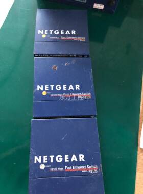 议价Netge0ar/件FS 15原装二手百兆网交换机
