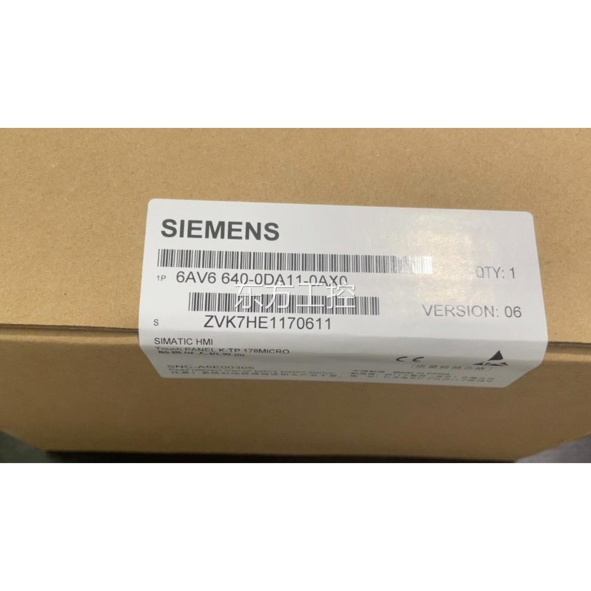 议价6AV664-00DA11-0AX0西门包子触摸屏，装配件齐