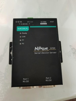 MOXA NPORT 5210A 磨莎模块，实物图片，需要联