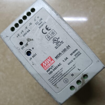 明纬MDR-100-24明纬导轨电源24V4.5A100w