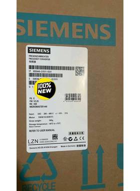 议价6SE6440-2UD31-15AD/5DB西门子1全新MM