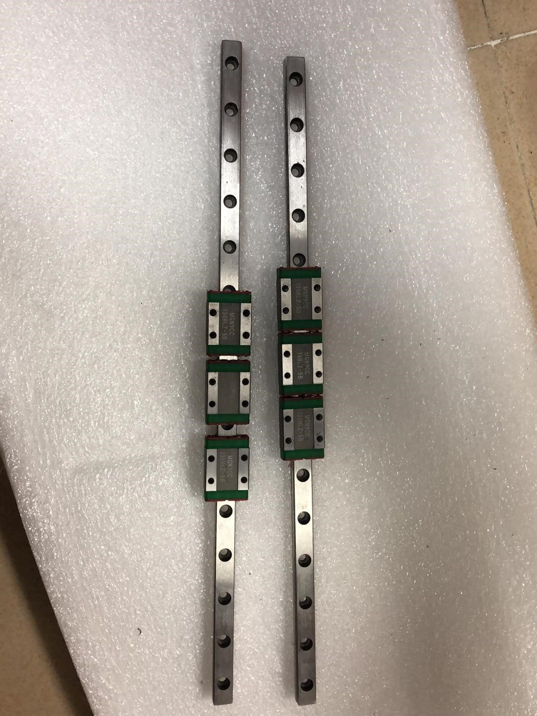 MGN9CC滑块??导轨长300MM两条6个滑块，导轨长155