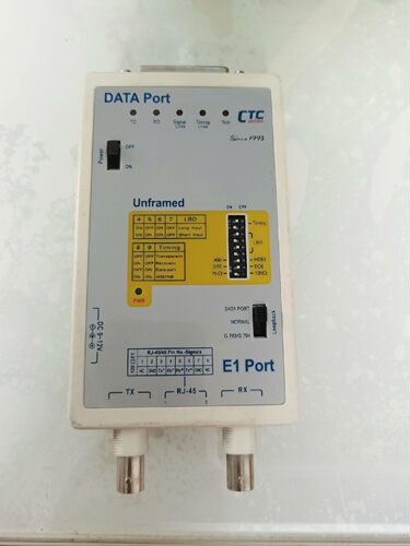 原装正品CTC G703/E1-U非成帧E1协议转换器，成色