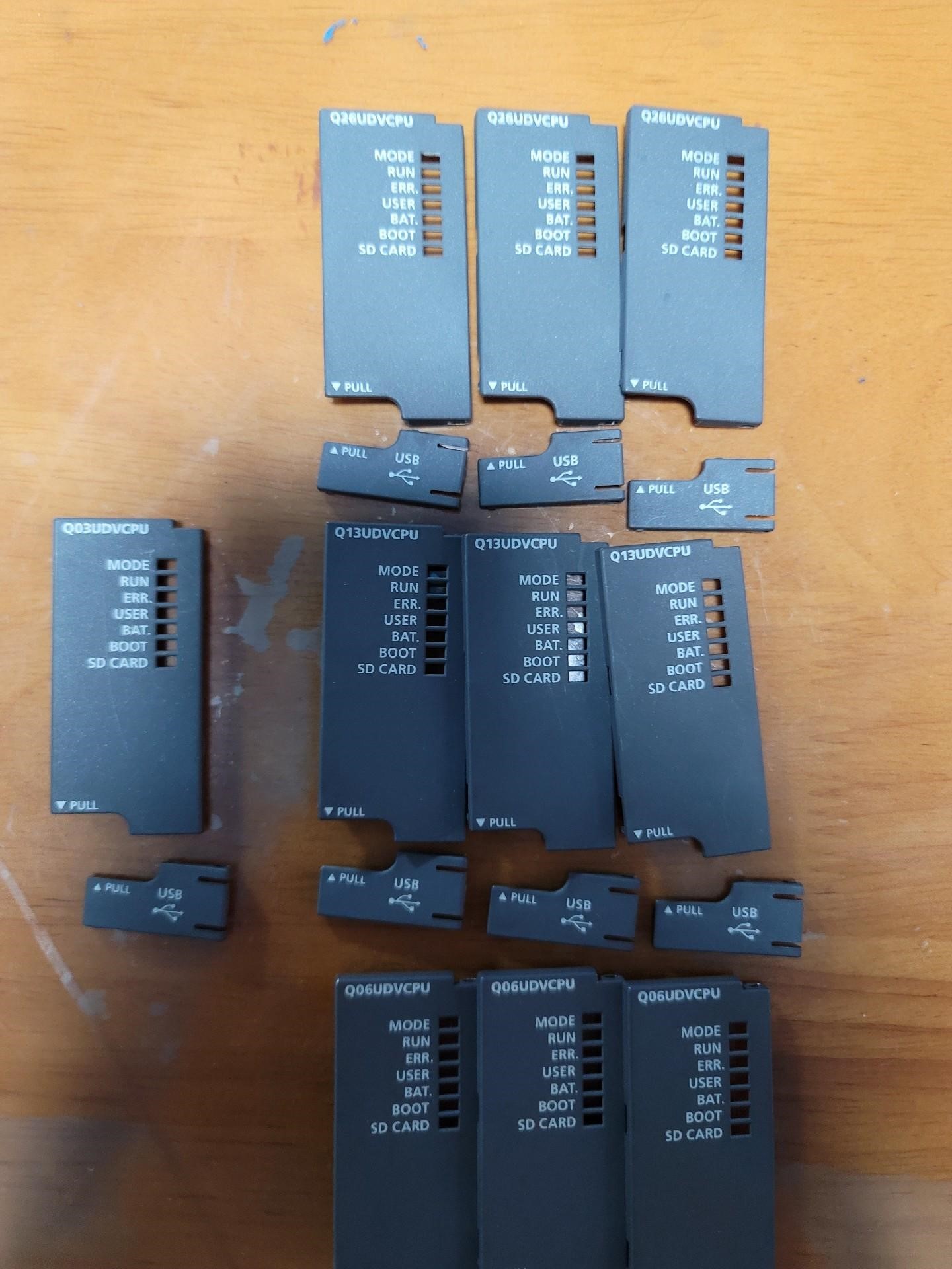 三菱模块 Q06UDVCPU Q26UDVCPU盖子盖板套装