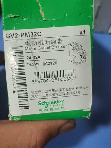 GV2-PM32C施耐德电动机断路器 新款带二维码 项目余货