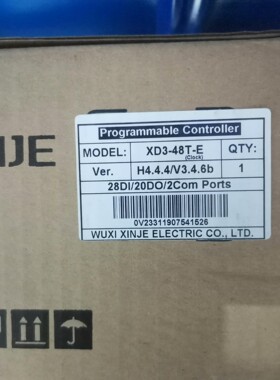 信捷XD3-48T-E全新带包装，工程余货8台，质保一年，能