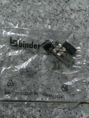 binder/宾德 D-74172连接器，全新未拆封，实物拍