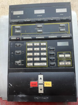 美国英斯特朗INSTRON拉力测试仪，控制面板，图片实拍 看