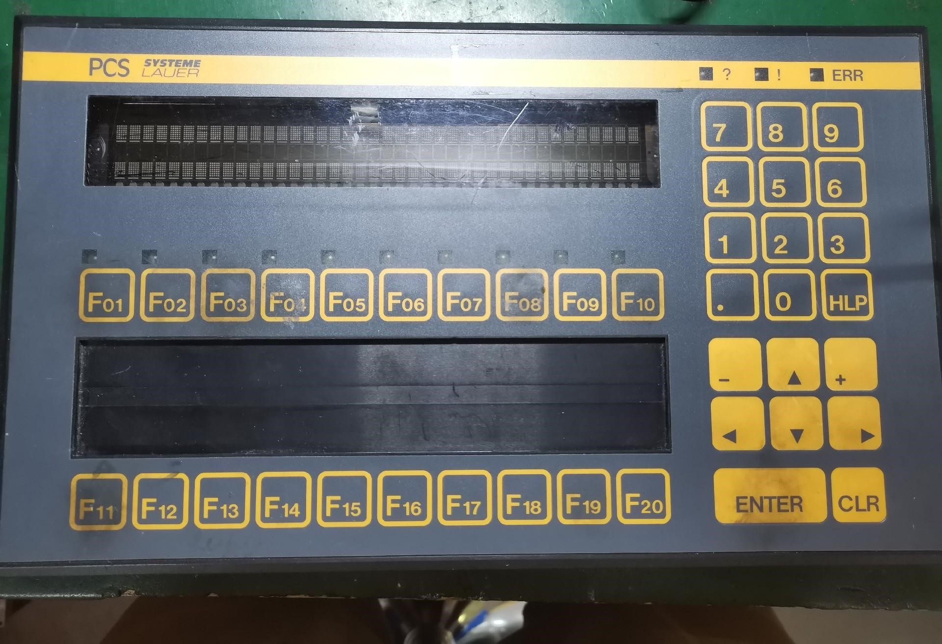 Lauer Systeme PCS 110FZ操作员面板PC