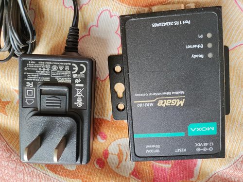 MOXA  MB3180 MODBUS网关 工程拆机剩余闲置