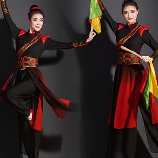 侠客女霍元甲h侠客行中国风剑侠武侠汉服女演出服腰鼓舞蹈服装